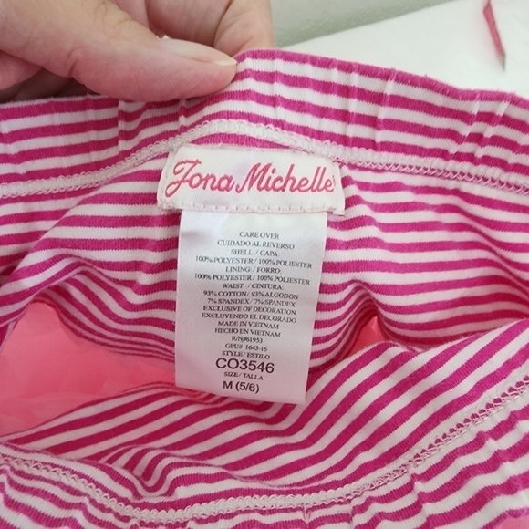 Jona Michelle Poofy Crinoline Pink Skirt Size 5/6 - Picture 8 of 12